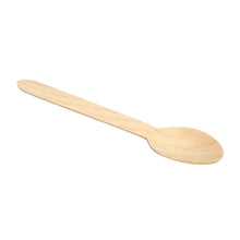 Load image into Gallery viewer, Wooden Disposable Spoons (100 count)