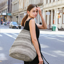 Load image into Gallery viewer, Dobi Shoulder Tote - Black