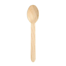 Load image into Gallery viewer, Wooden Disposable Spoons (100 count)