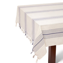 Load image into Gallery viewer, Kayseri Mediterranean Style Tablecloth Set + Napkins - Blue