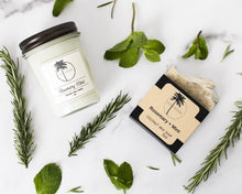 Load image into Gallery viewer, Rosemary Mint Scent Coconut Wax Candle