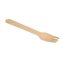 Load image into Gallery viewer, Wooden Disposable Forks (100 count)