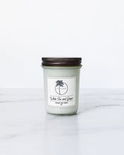 Load image into Gallery viewer, White Tea + Ginger Scent Coconut Wax Candle