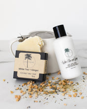 Load image into Gallery viewer, White Tea + Ginger Coconut Milk Soap