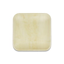 Load image into Gallery viewer, Palm Leaf Square Plates 8" Inch (Set of 100/50/25)