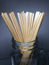 Load image into Gallery viewer, Natural Wheat Drinking Straws (500 STRAWS)