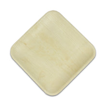 Load image into Gallery viewer, Palm Leaf Square Plates 8" Inch (Set of 100/50/25)