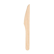 Load image into Gallery viewer, Wooden Disposable Knives (100 count)