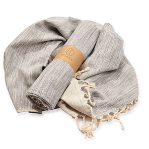 Eco-friendly Ultra Soft Marbled Towel - Blue