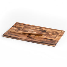Load image into Gallery viewer, Handmade Large Cutting/ Serving/ Cheese/ Charcuterie Board w/ knife
