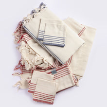Load image into Gallery viewer, Kayseri Mediterranean Style Tablecloth Set + Napkins - Blue
