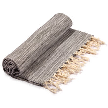 Load image into Gallery viewer, Eco-friendly Ultra Soft Marbled Towel - Black
