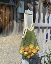 Load image into Gallery viewer, the french market bag in green
